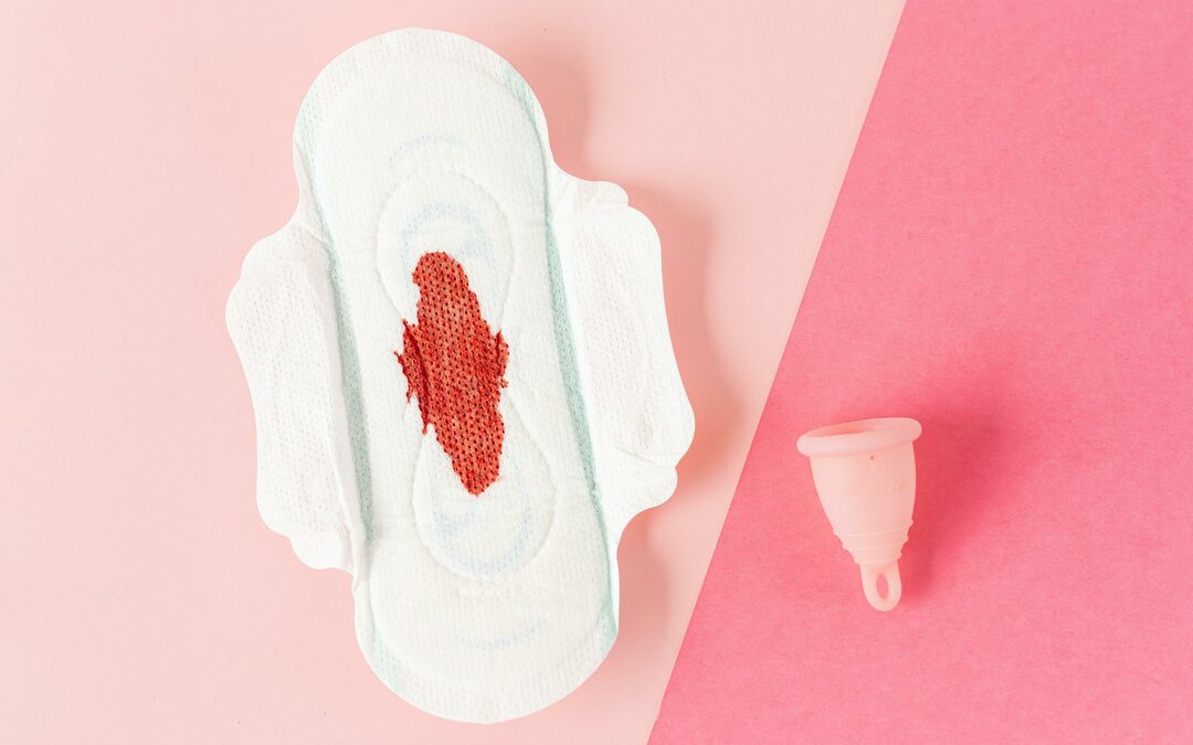 Blij met doorbraak gratis maandverband en tampons